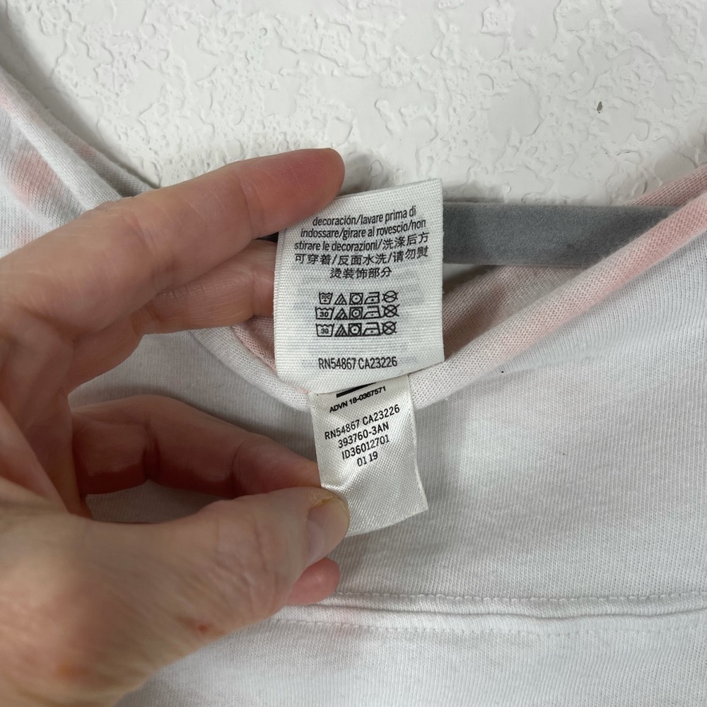 Pink Victoria Secret tie dye crop tee shirt - Picture 5 of 10